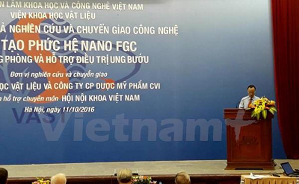 Việt Nam chế tạo thành công chất dẫn hỗ trợ điều trị ung thư