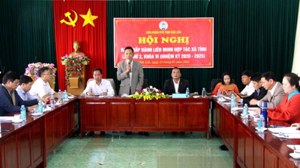 Năm 2021, phấn đấu doanh thu bình quân của HTX đạt 2 tỷ đồng/năm