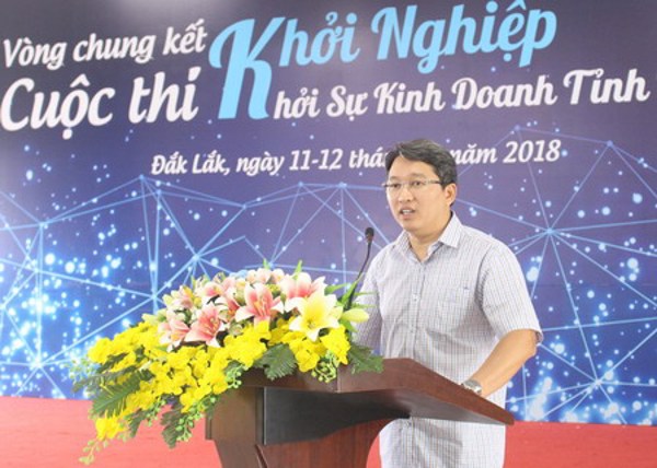 Khai mạc Vòng chung kết Cuộc thi khởi nghiệp, khởi sự kinh doanh tỉnh Đắk Lắk năm 2018