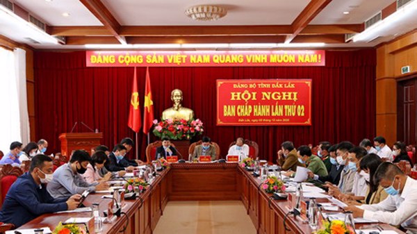 Hội nghị Ban Chấp hành Đảng bộ tỉnh lần thứ 02