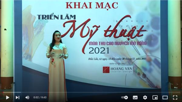 Khai mạc Triển lãm mỹ thuật “Mùa thu Cao nguyên” mở rộng năm 2021