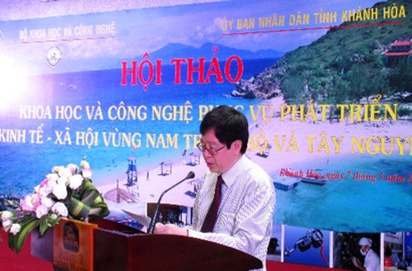 Hội thảo "Khoa học và công nghệ phục vụ phát triển kinh tế - xã hội các địa phương vùng Nam Trung bộ - Tây Nguyên"