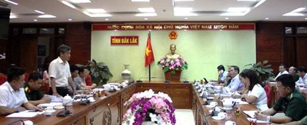 Đoàn kiểm tra của Ban Chỉ đạo Quốc gia phòng, chống dịch Covid-19 làm việc với tỉnh Đắk Lắk