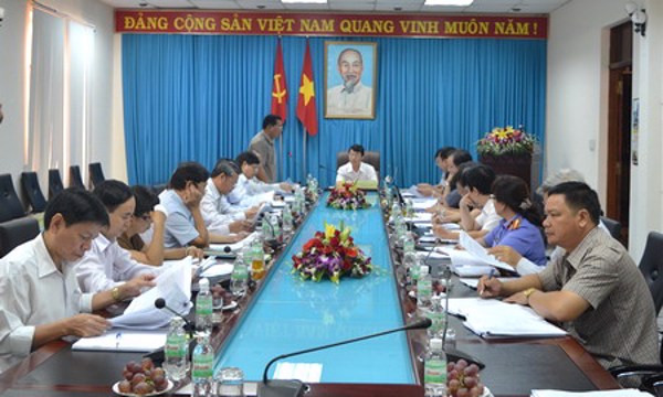 Tỉnh ủy làm việc với Ban Nội chính Trung ương