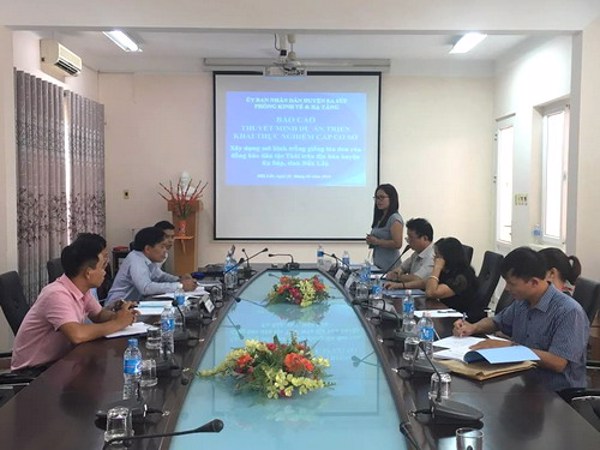 Hội đồng tư vấn giao trực tiếp nhiệm vụ KH&CN cấp cơ sở: "Xây dựng mô hình trồng giống lúa đen của đồng bào dân tộc Thái trên địa bàn huyện Ea Súp, tỉnh Đắk Lắk"