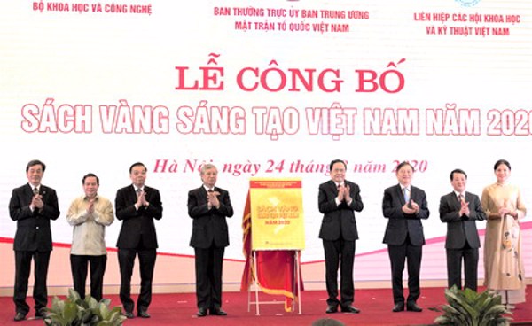 82 công trình KH&CN được ghi nhận trong Sách vàng Sáng tạo Việt Nam 2020