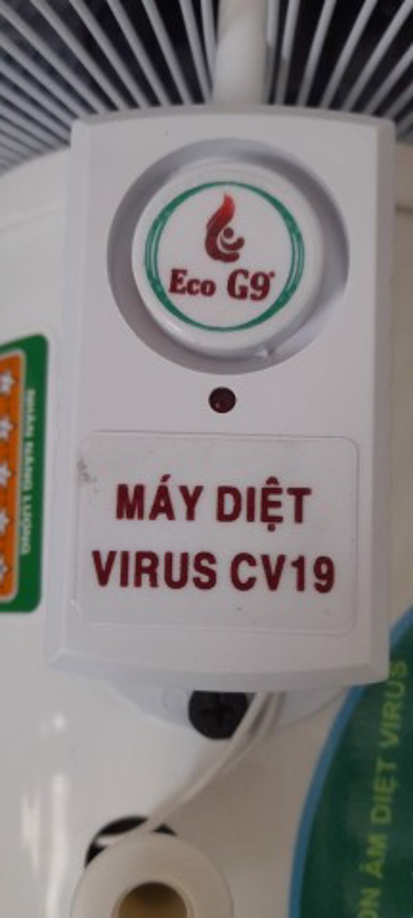 Máy tạo ion âm diệt virus gây bệnh Covid