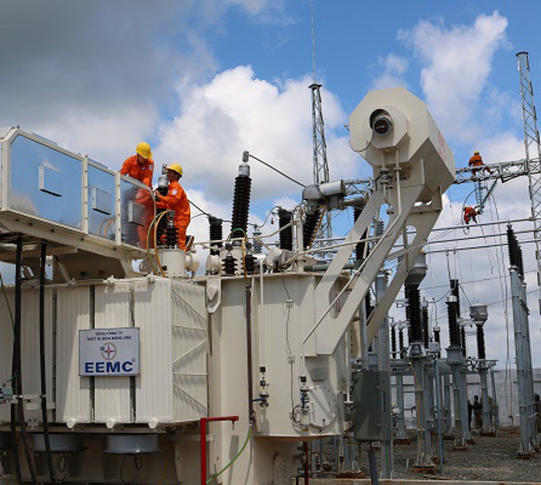 Trạm biến áp 110 kV Buôn Hồ đi vào hoạt động