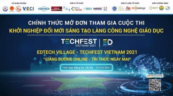 Làng công nghệ giáo dục trình làng nhiều hoạt động phong phú tại TechFest Vietnam 2021