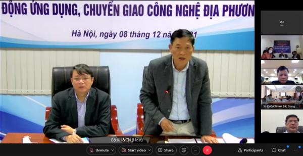 Thông báo kết luận của Thứ trưởng Bộ KH&CN Trần Văn Tùng tại Hội nghị về hoạt động ứng dụng, chuyển giao công nghệ địa phương năm 2021