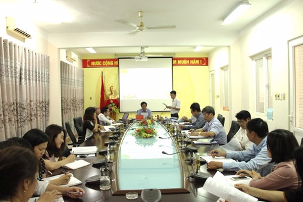 Hội đồng đánh giá nghiệm thu đề tài cấp tỉnh: "Nghiên cứu đề xuất giải pháp nâng cao hiệu quả đào tạo nghề cho lao động nông thôn tỉnh Đắk Lắk"