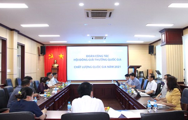 Đoàn công tác Hội đồng Giải thưởng Chất lượng Quốc gia năm 2021 thẩm định tại chỗ đối với các doanh nghiệp trên địa bàn tỉnh Đắk Lắk