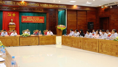 Quang cảnh Hội nghị