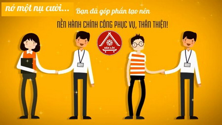 Thông điệp UBND tỉnh Đắk Lắk gửi đến các cán bộ hành chính công.