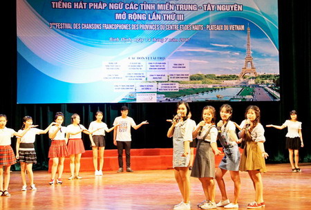  Liên hoan tiếng hát Pháp ngữ các tỉnh Miền Trung – Tây Nguyên mở rộng lần thứ III đã được tổ chức thành công tại tỉnh Bình Định vào năm 2017.