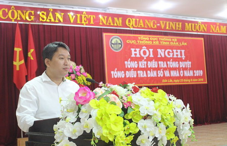 Đồng chí Nguyễn Hải Ninh - Ủy viên dự khuyết Trung ương Đảng, Phó Chủ tịch Thường trực UBND tỉnh phát biểu tại Hội nghị