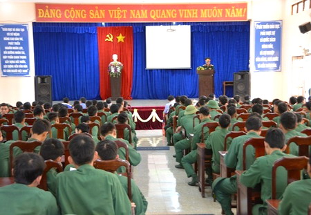 Quang cảnh buổi lễ