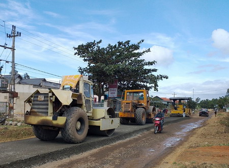 Thi công Dự án cải tạo, nâng cấp cục bộ Tỉnh lộ 12, đoạn Km 0+00 - Km 13+869.