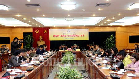 Toàn cảnh buổi họp báo