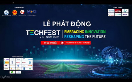 Ngày hội Khởi nghiệp đổi mới sáng tạo Quốc gia TECHFEST Việt Nam 2021 đã chính thức được phát động với chủ đề “Đổi mới sáng tạo-Kiến tạo tương lai”.